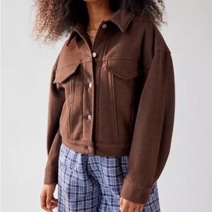 LEVI’S Wool Blend Trucker Shacket